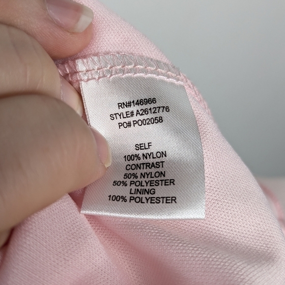 NWT Poppies & Roses Pink Tulle Eyelet Lace Tie Back Dress M - Picture 9 of 9